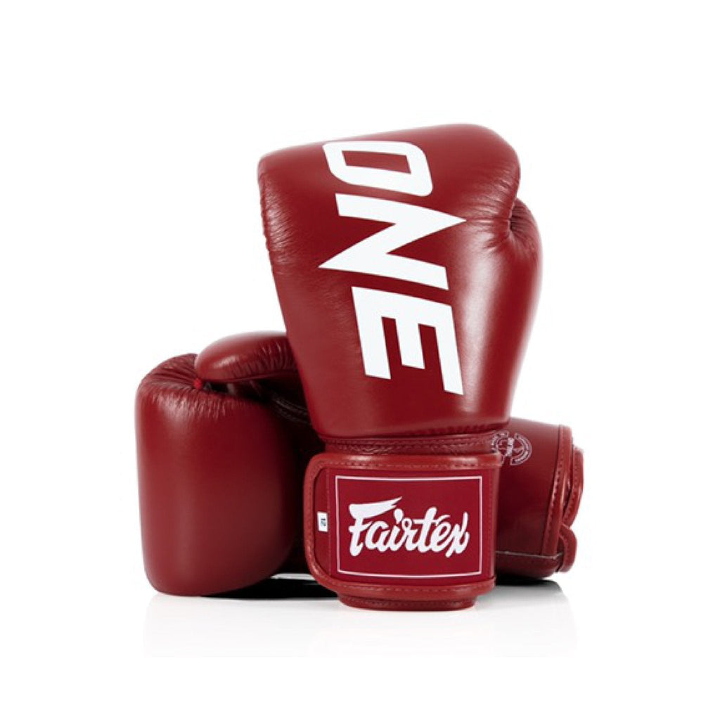 Fairtex Boxing Gloves BGV1 "ONE" Red Fairtex