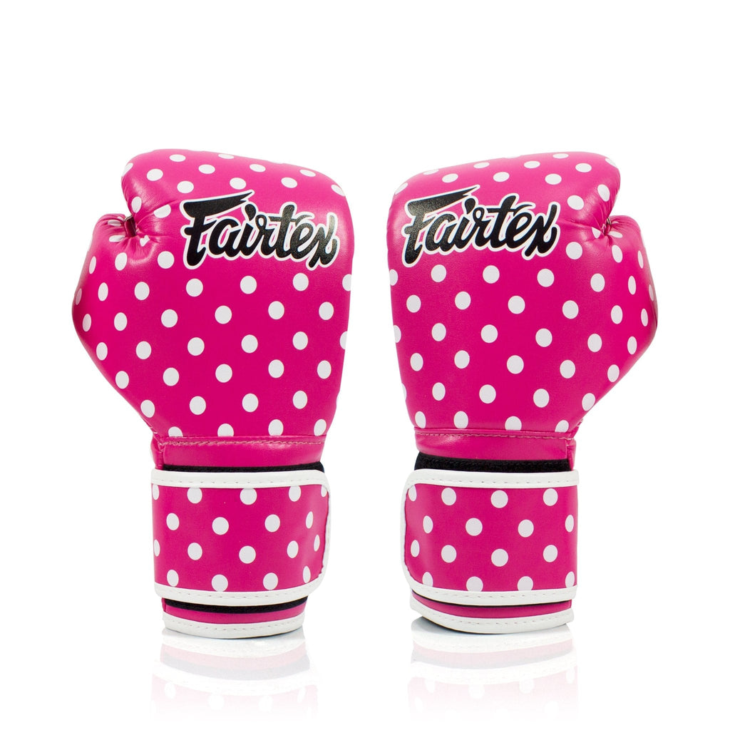 Fairtex Boxing Gloves BGV14 PINK DOTS - SUPER EXPORT SHOP