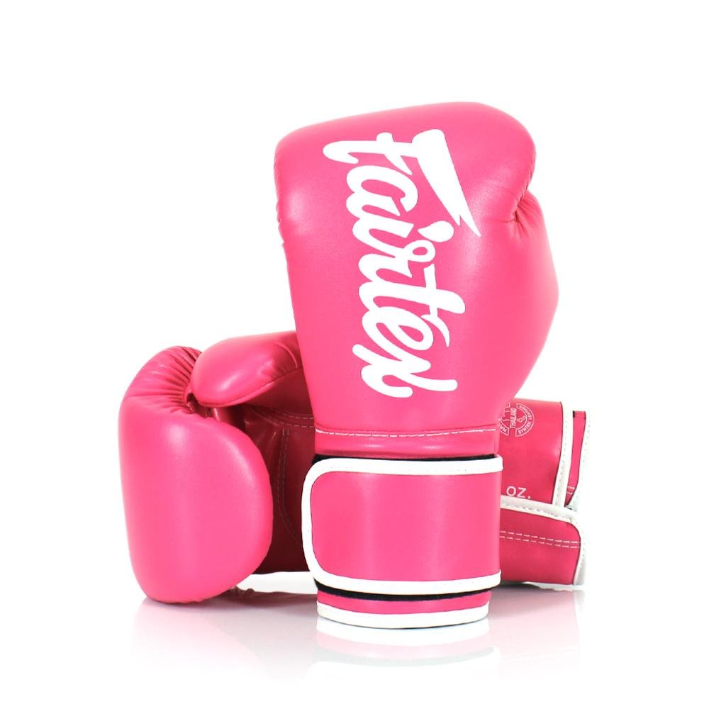 Fairtex Boxing Gloves BGV14 Pink  White Fairtex