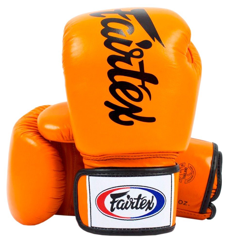 Fairtex Boxing Gloves BGV19 Orange Deluxe Tight-Fit - SUPER EXPORT SHOP