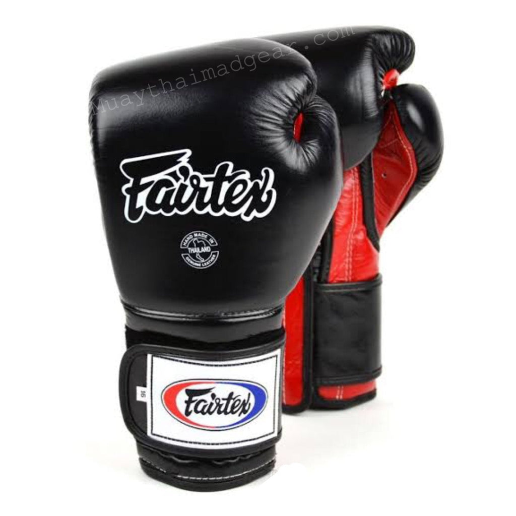 Fairtex Boxing Gloves BGV9 Black Red Fairtex