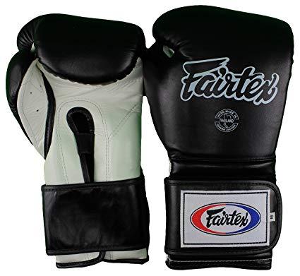 Fairtex Boxing Gloves BGV9 Black White Fairtex