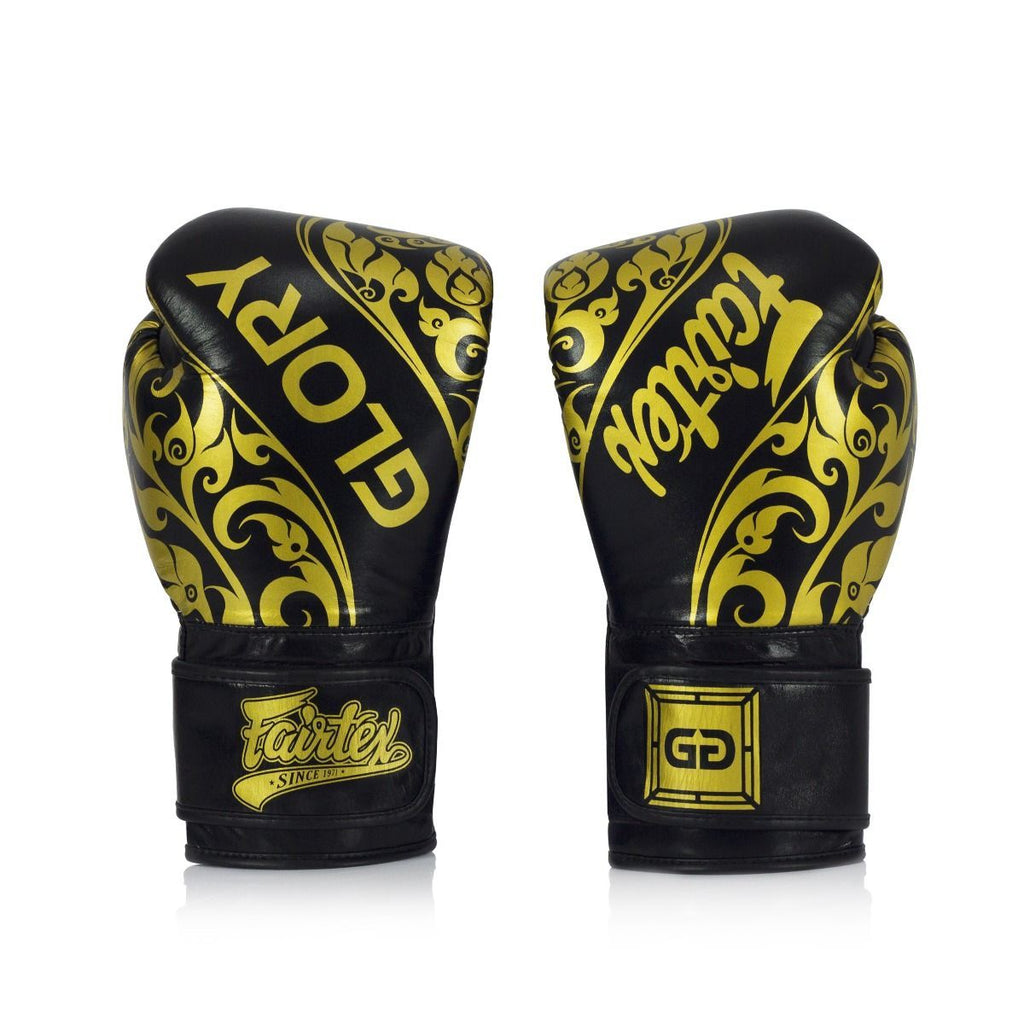 Fairtex Boxing Gloves BGVG2 "GLORY EDITION" Black - SUPER EXPORT SHOP