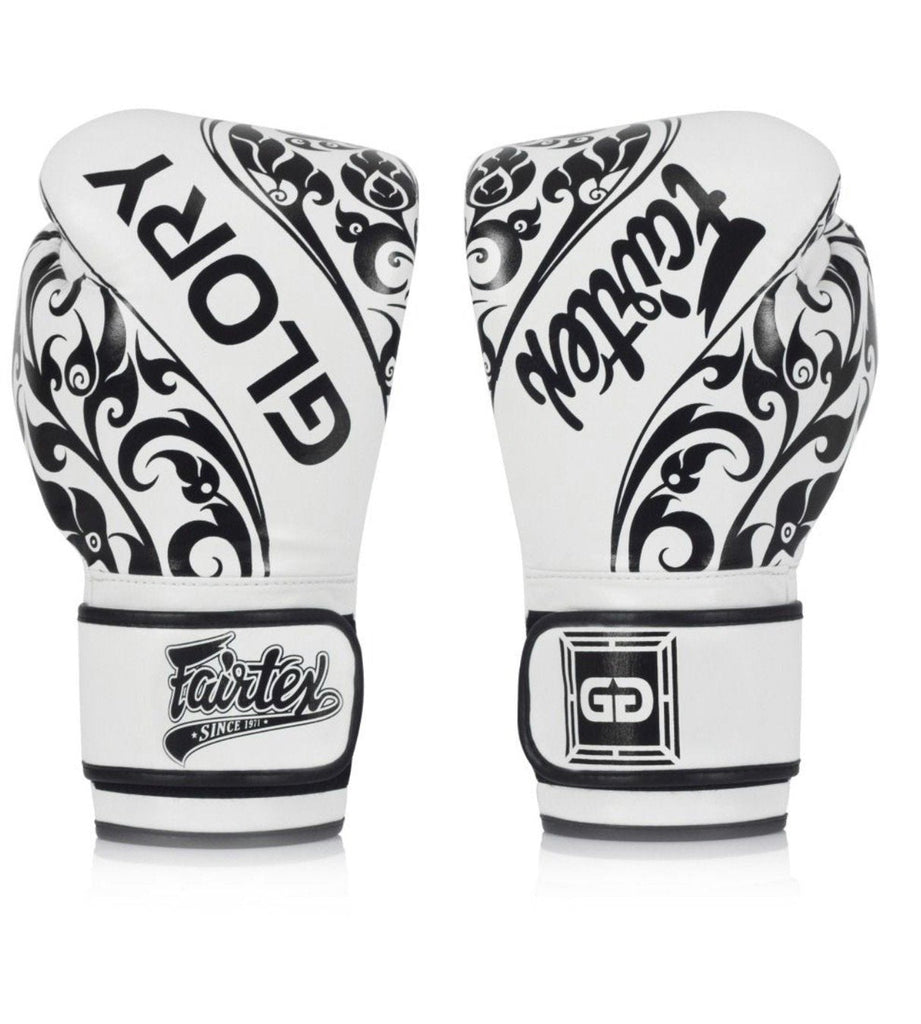 Fairtex Boxing Gloves BGVG2 "GLORY White Fairtex