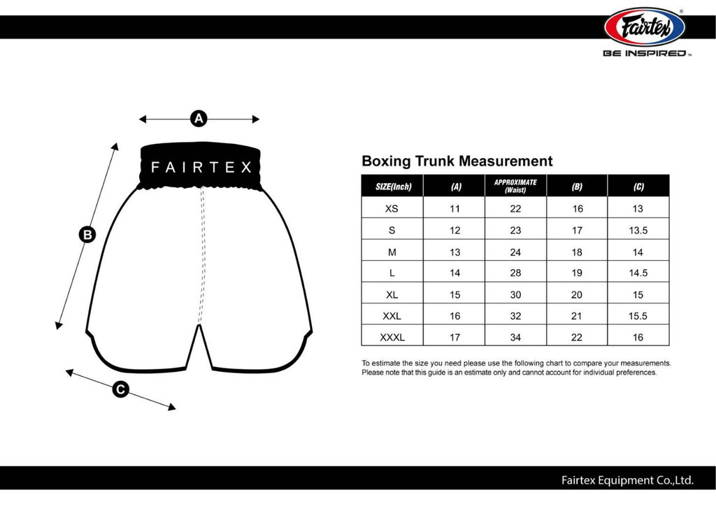 Fairtex Boxing Shorts- BT2005 Fairtex