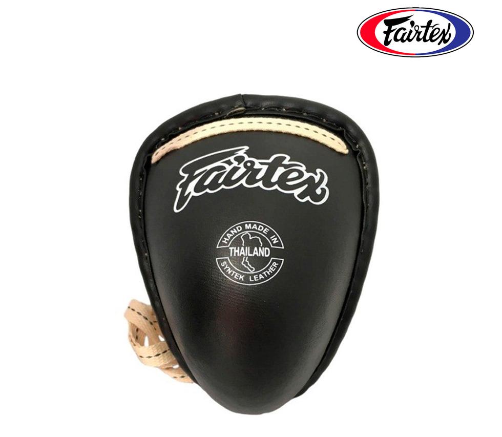 Fairtex Groin Protector GC2 STEEL CUP Black Fairtex