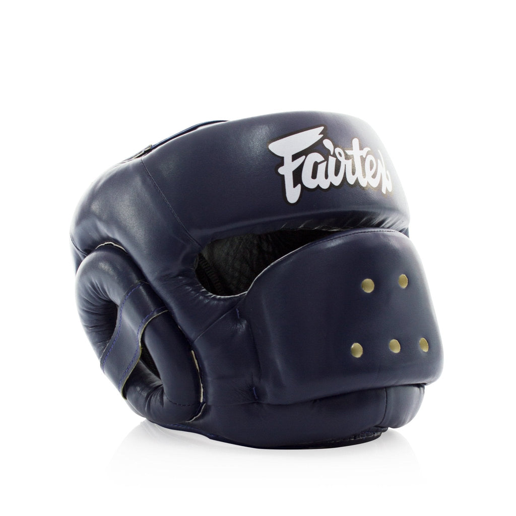 Fairtex Headguard FULL FACE PROTECTOR HG14 BLUE - SUPER EXPORT SHOP