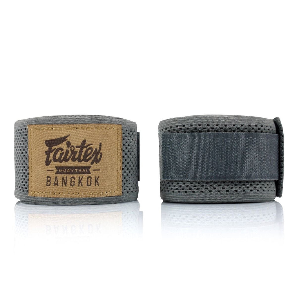 Fairtex HW4 Grey Mesh Handwraps - SUPER EXPORT SHOP