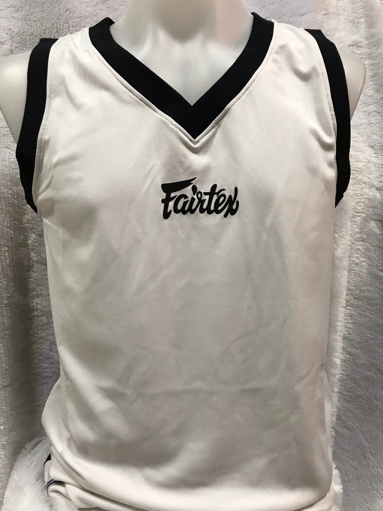 Fairtex Jersey JS16 WH BK - SUPER EXPORT SHOP