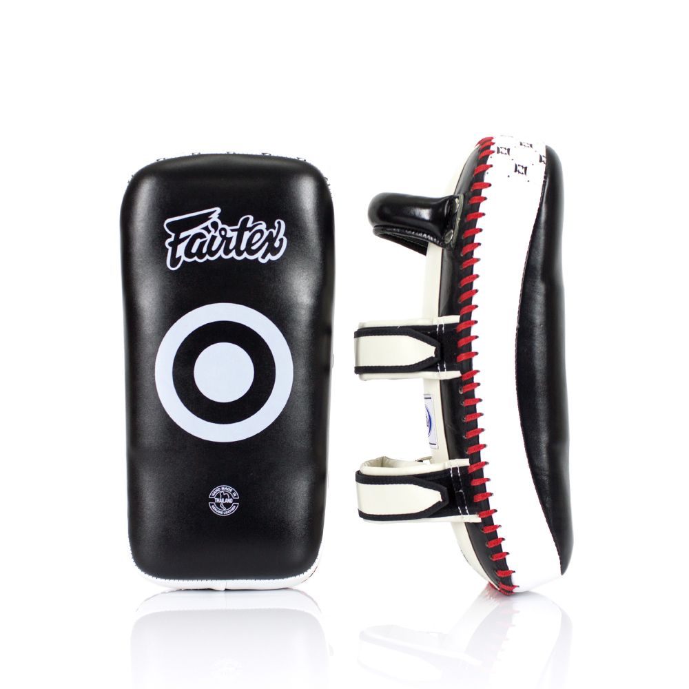 Fairtex Kicking Pads KPLC4 Curved Thai Pads Pads - Extra Long Fairtex