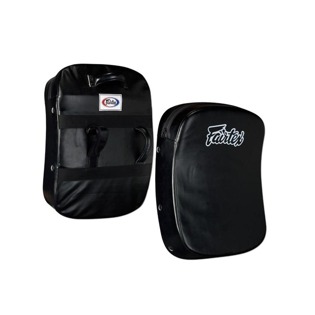 Fairtex Kicking pads shield Fs3 – Curved Black - SUPER EXPORT SHOP