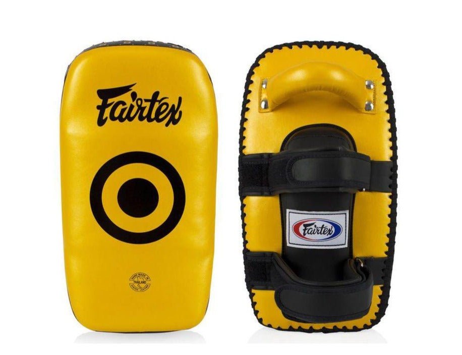 Fairtex Kicking Pads Thai Pads KPLC5 STD Gold/Black Fairtex