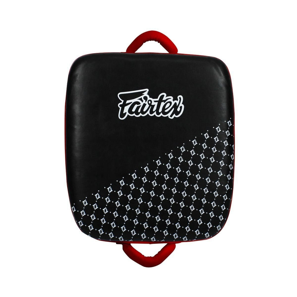 Fairtex Leg Kicking Pads Black Red LKP1 - SUPER EXPORT SHOP