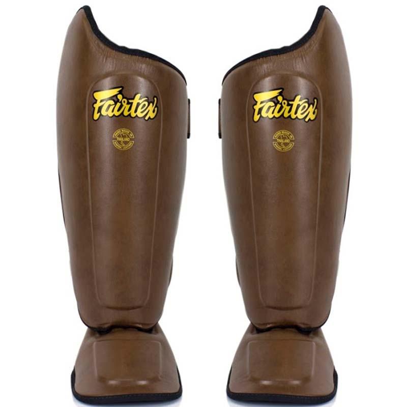 Fairtex Shinguards SP8 Brown Fairtex