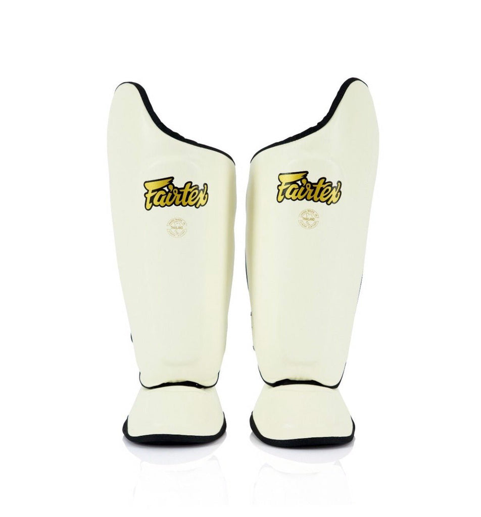 Fairtex Shinguards SP8 White Fairtex