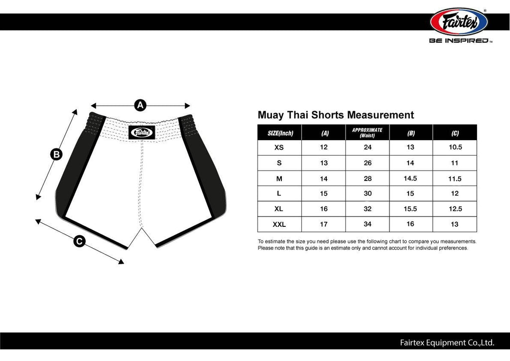 Fairtex Shorts BS1907 "FOCUS" Fairtex