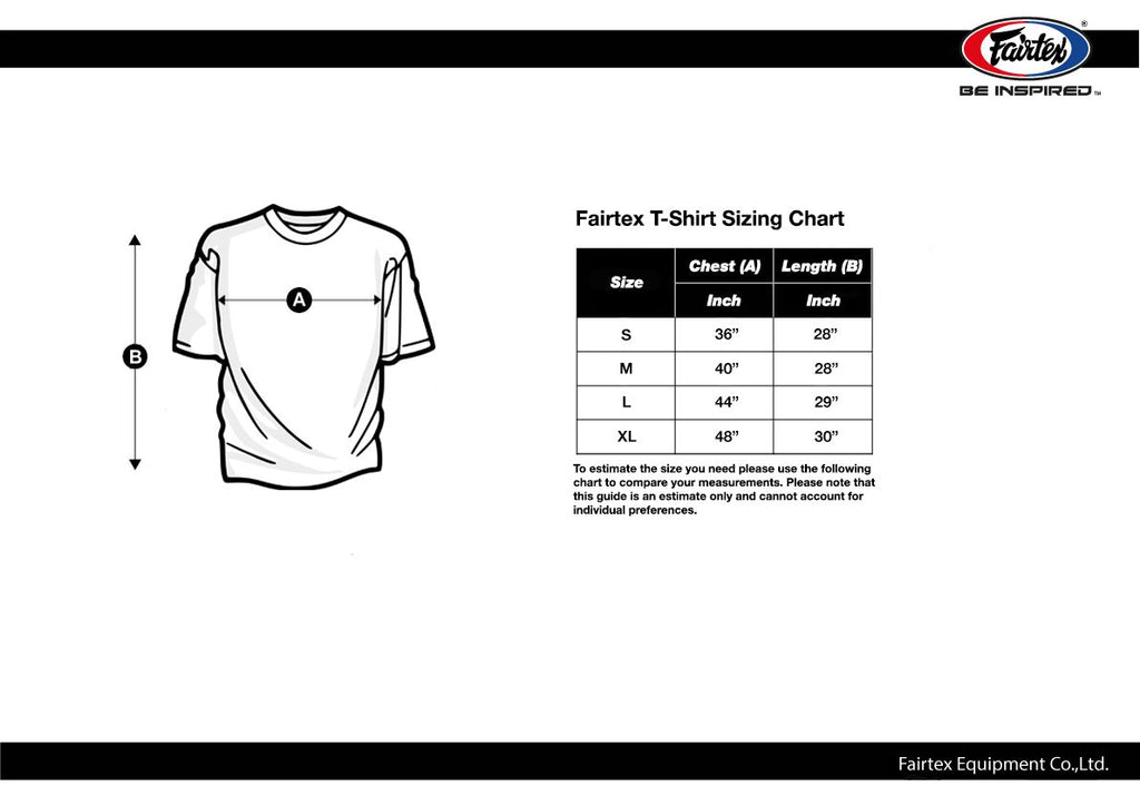 Fairtex T-Shirts TST-131 - SUPER EXPORT SHOP