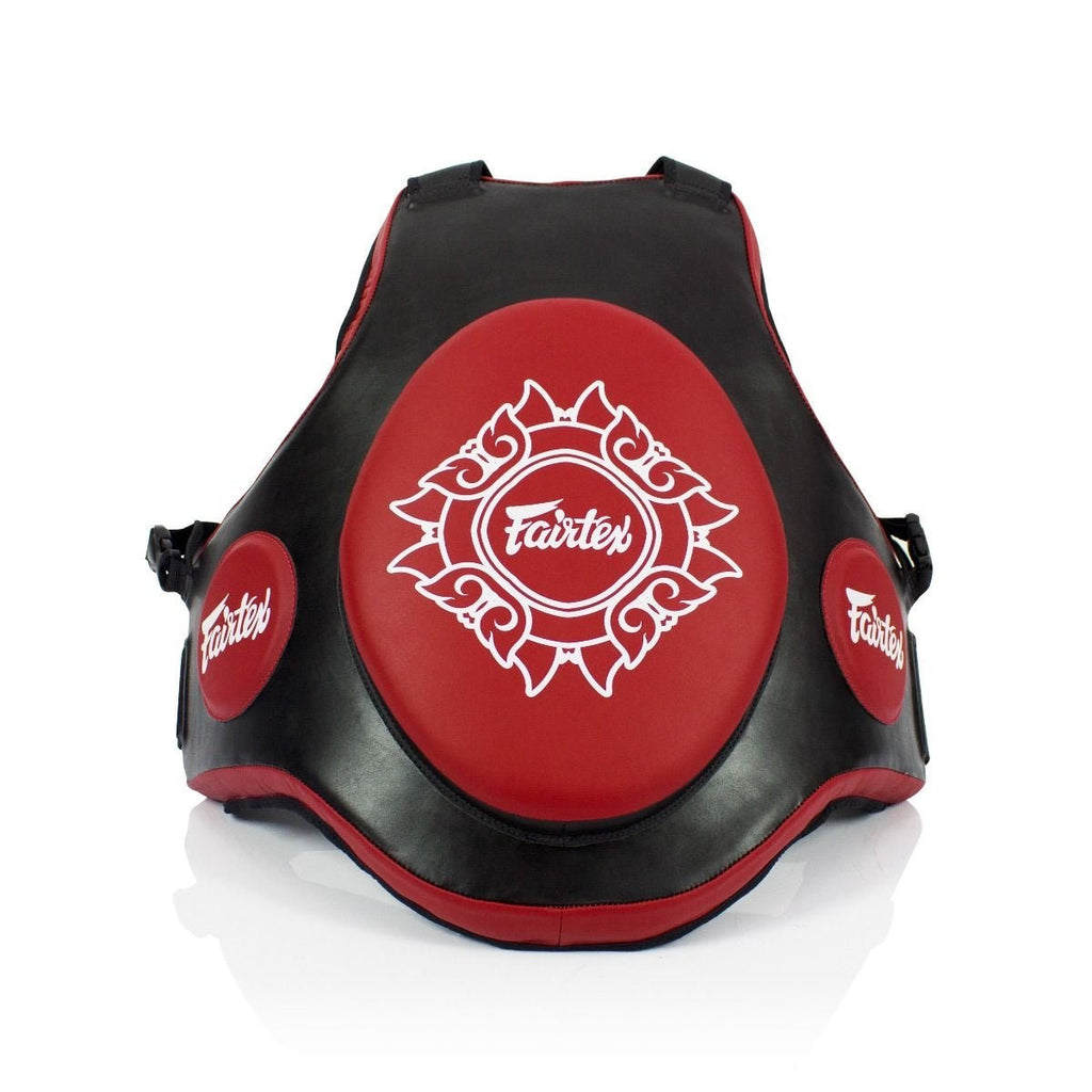 Fairtex Trainer's Protective Vest TV2 Black/Red Fairtex