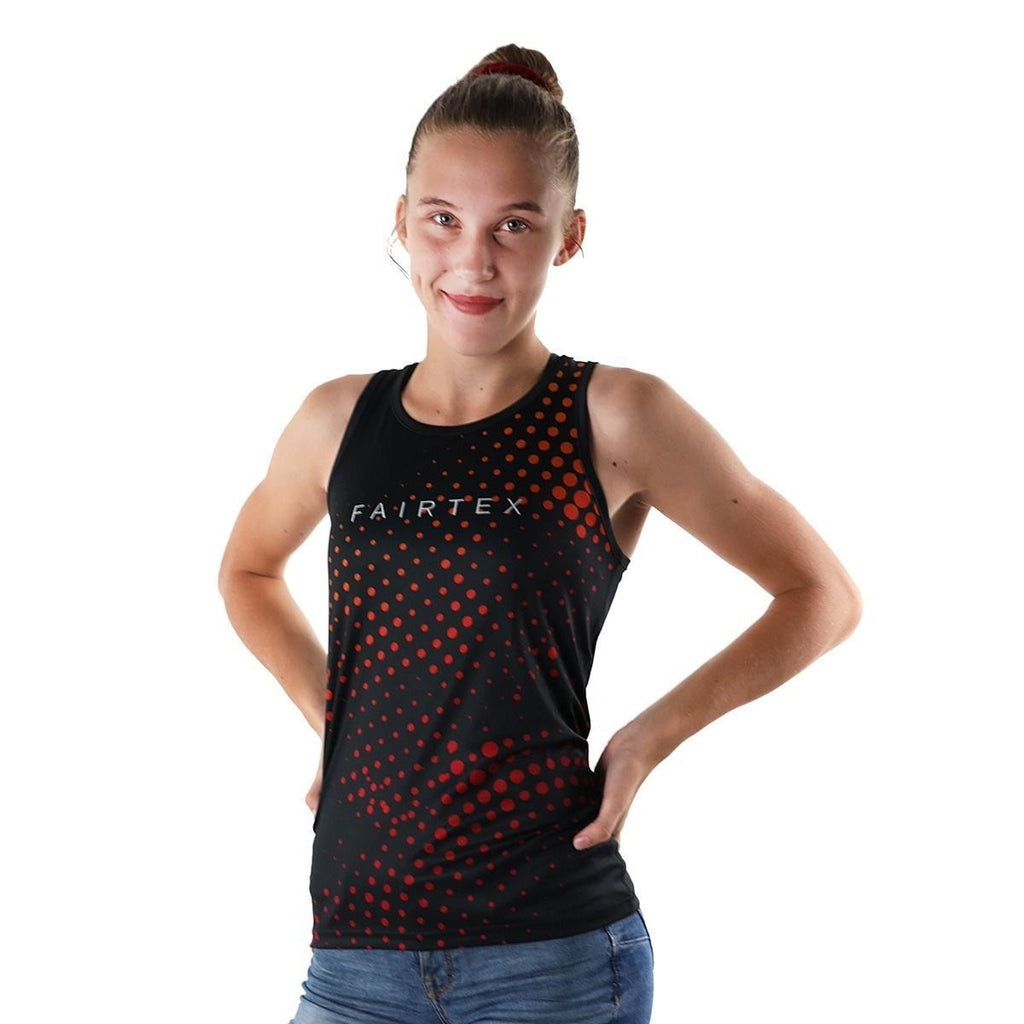 Fairtex Women's Tank Tops - PT11 "Halftone" - SUPER EXPORT SHOP