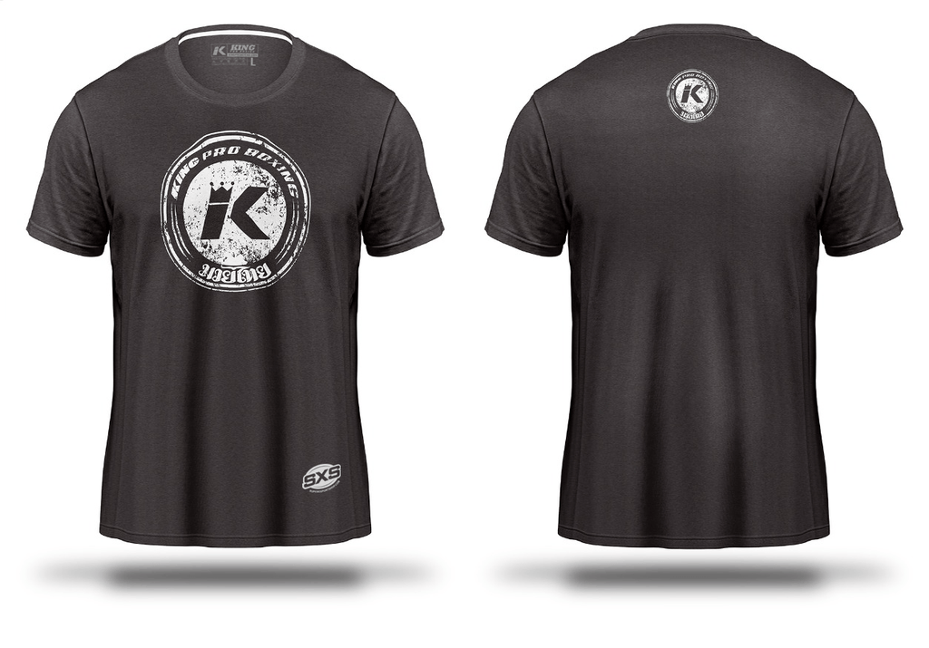 King pro Boxing T-shirt KPB Logo Grey King Pro Boxing