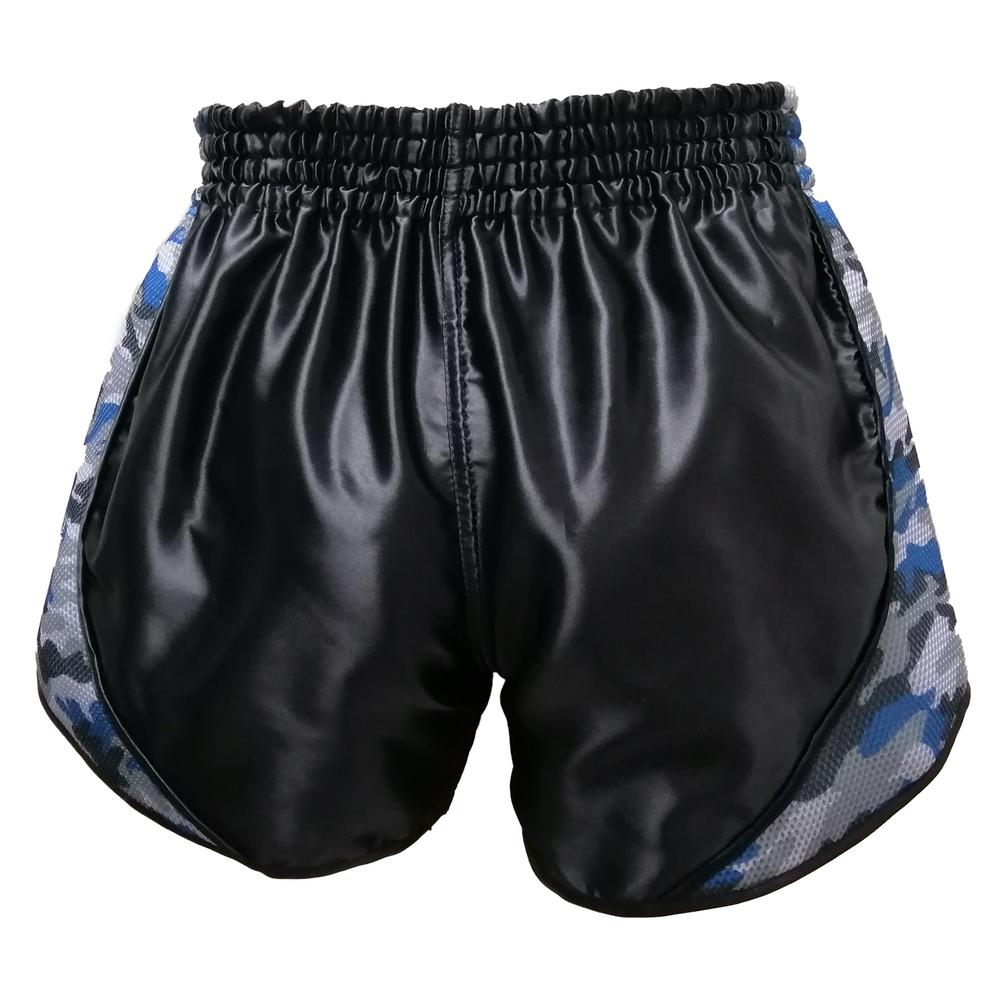 King Pro Shorts Trunks Retro Mesh Black Camo Blue - SUPER EXPORT SHOP