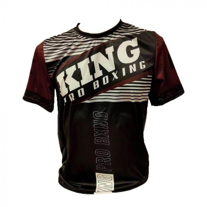 King Pro T-shirt Storming tee 1 Red King Pro Boxing