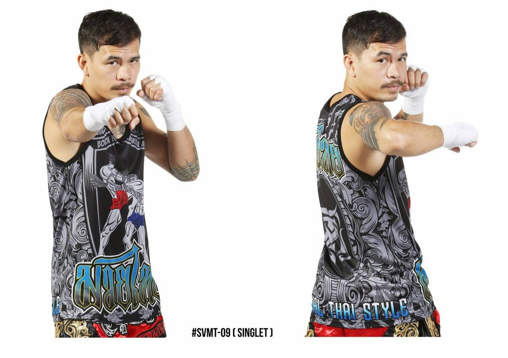 Muay Thai Singlets SVMT-09 - SUPER EXPORT SHOP