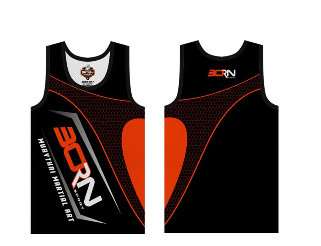 Muay Thai Singlets SVMT-6019 Born Sport