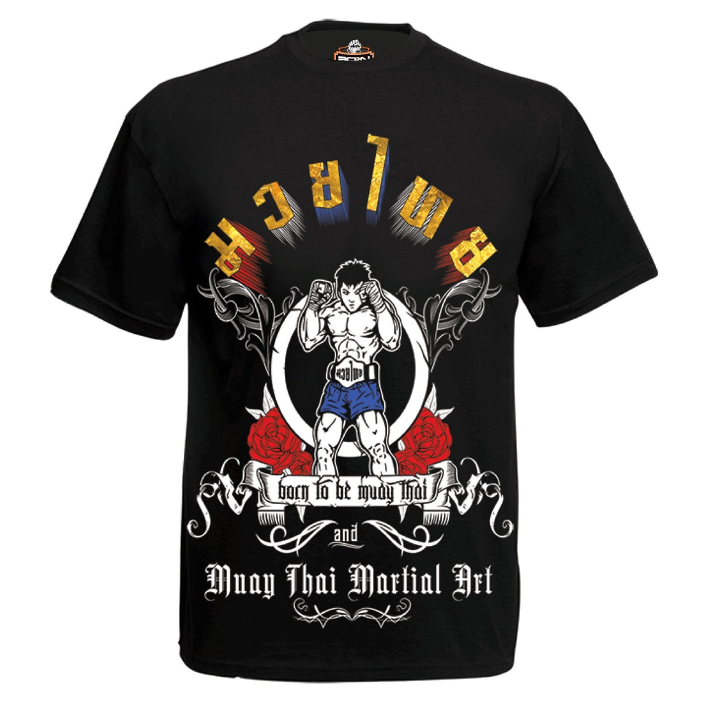 Muay Thai T-Shirt MT-800 Born Sport