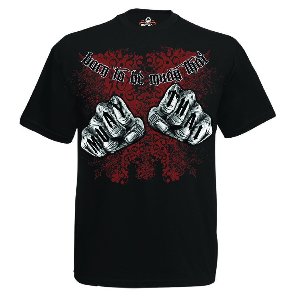 Muay Thai T-Shirt MT-8005 Born Sport