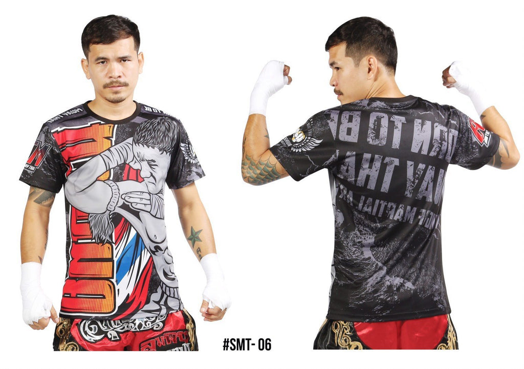 Muay Thai T-Shirt SMT-06 - SUPER EXPORT SHOP