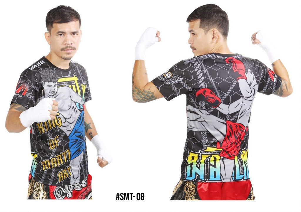 Muay Thai T-Shirt SMT-08 - SUPER EXPORT SHOP