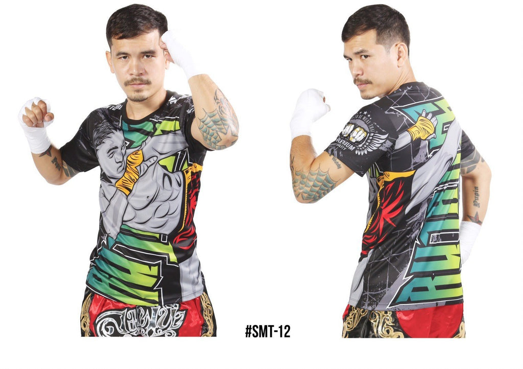 Muay Thai T-Shirt SMT-12 - SUPER EXPORT SHOP