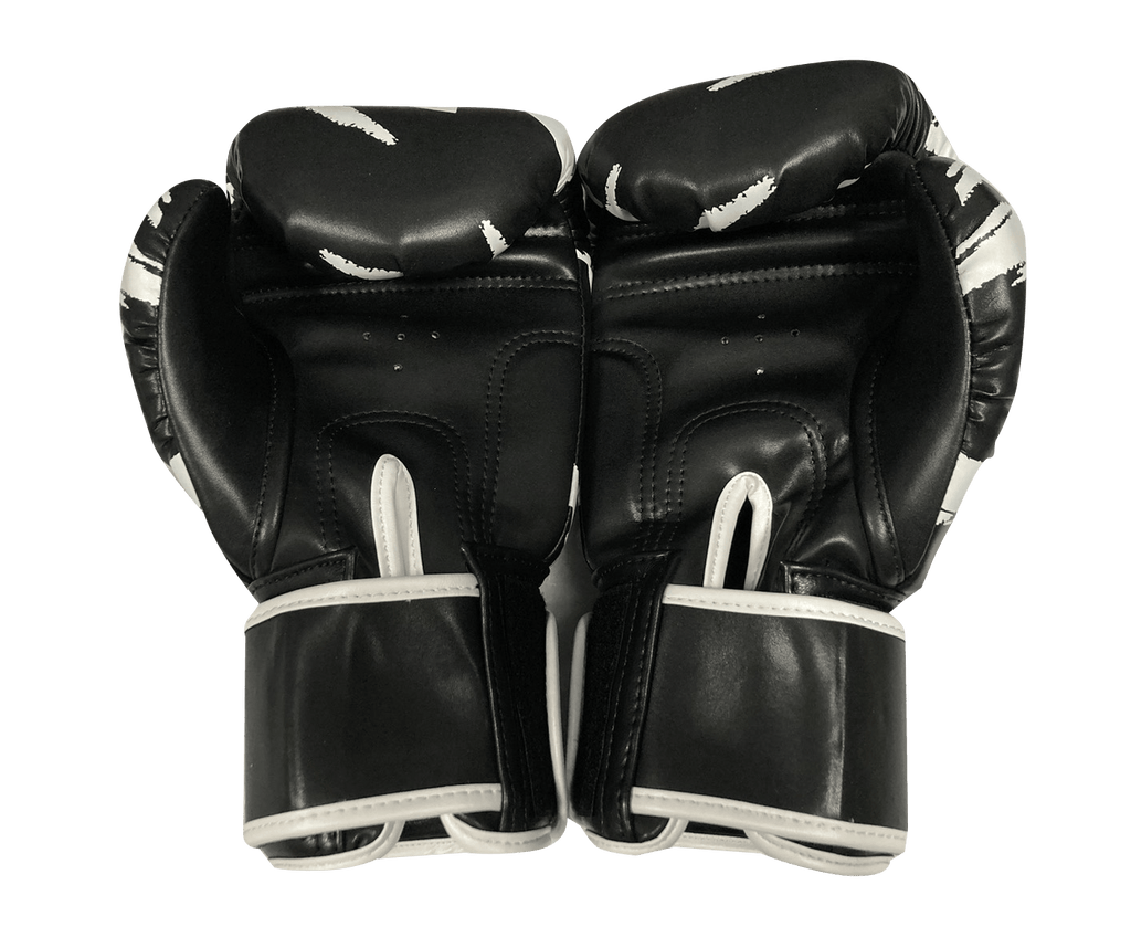 Raja Boxing Gloves BGL Letters Black White - SUPER EXPORT SHOP