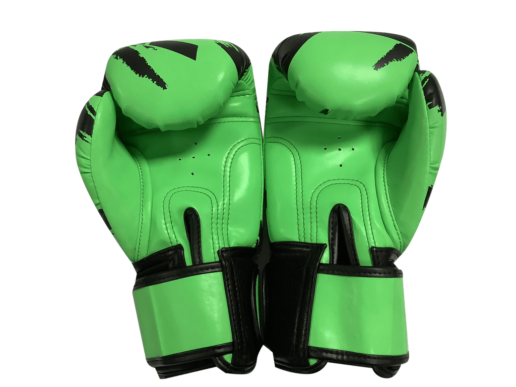 Raja Boxing Gloves BGL Letters Green Black - SUPER EXPORT SHOP