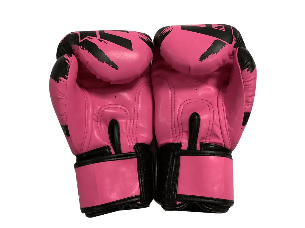 Raja Boxing Gloves BGL Letters Pink Black - SUPER EXPORT SHOP