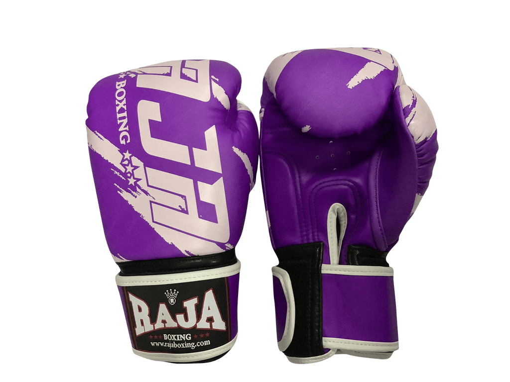 Raja Boxing Gloves BGL Letters Purple - SUPER EXPORT SHOP