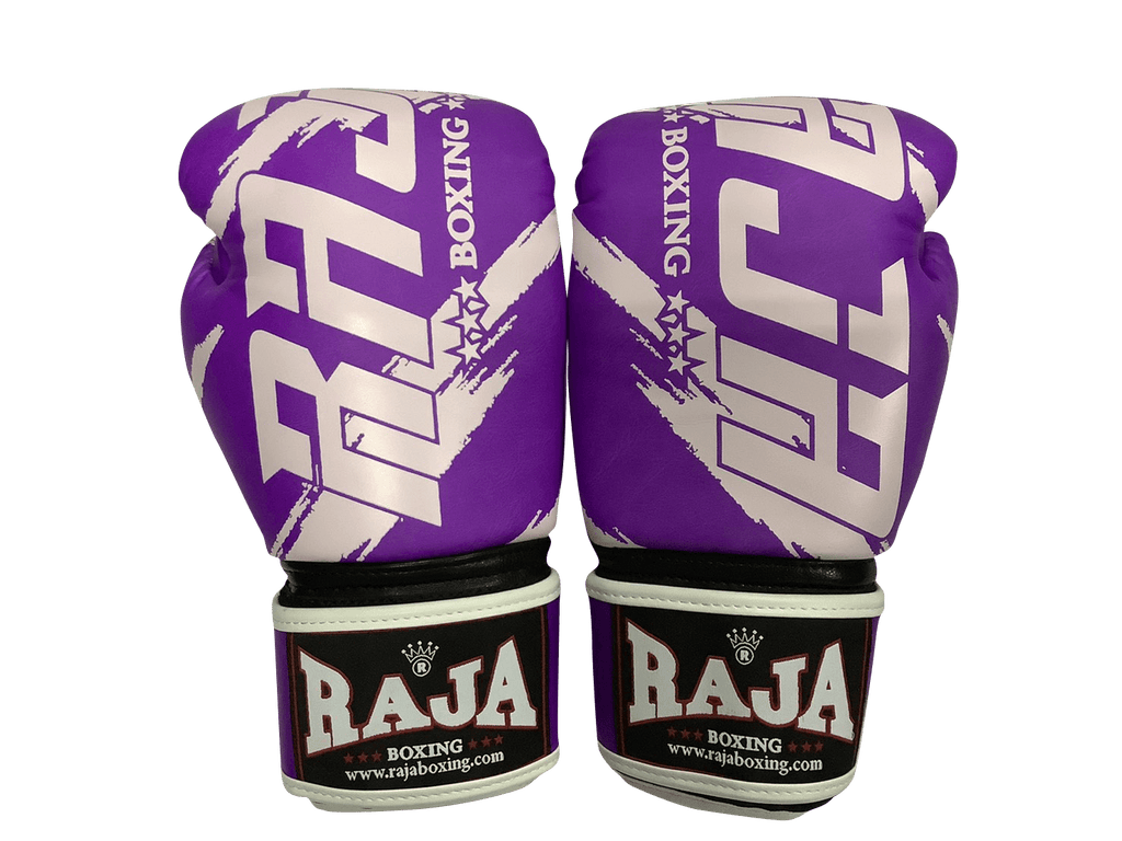 Raja Boxing Gloves BGL Letters Purple - SUPER EXPORT SHOP