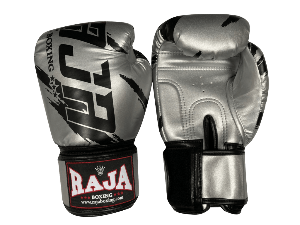 Raja Boxing Gloves BGL Letters Sl Black - SUPER EXPORT SHOP