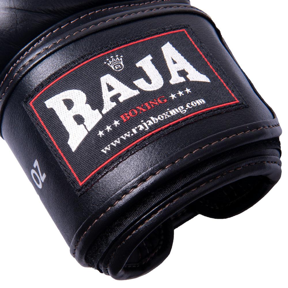 Raja Boxing Gloves RBGV-1 Black - SUPER EXPORT SHOP