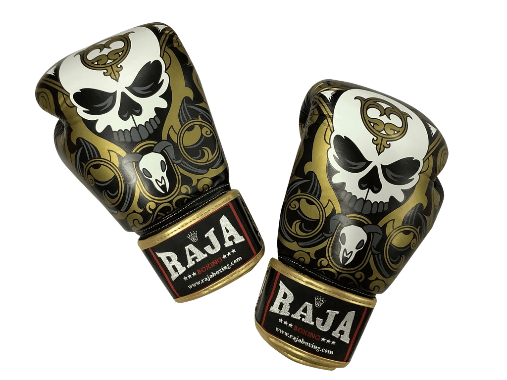 Raja Boxing Gloves RJ BGL Skull - SUPER EXPORT SHOP