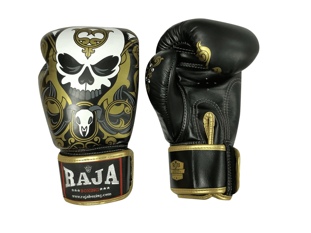 Raja Boxing Gloves RJ BGL Skull - SUPER EXPORT SHOP