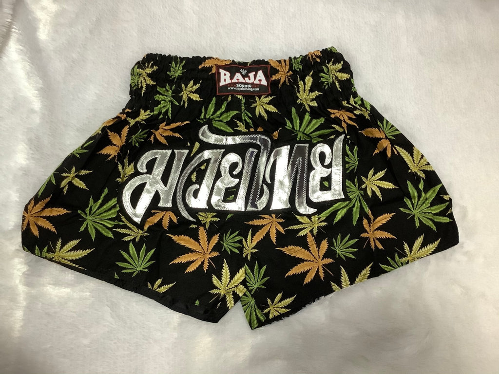 Raja Shorts Black cannabis - SUPER EXPORT SHOP