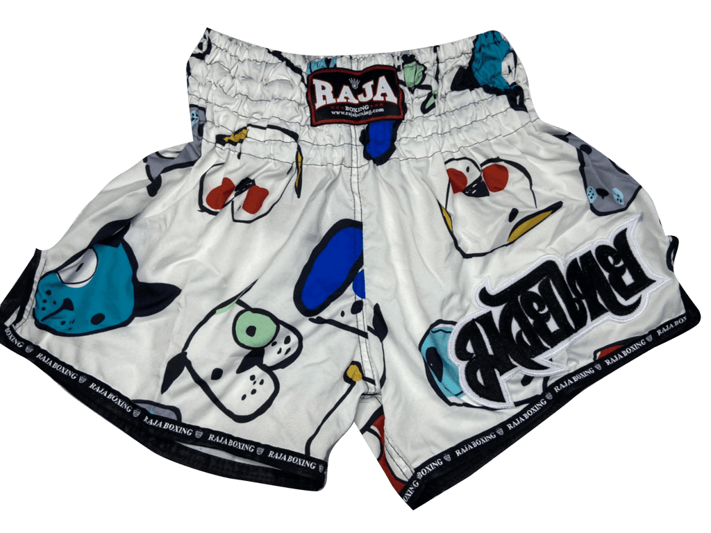 Raja shorts white dogs R129 - SUPER EXPORT SHOP