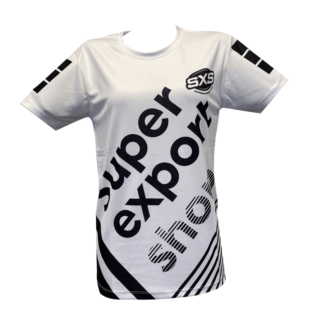 SXS T-shirt Maha White - SUPER EXPORT SHOP