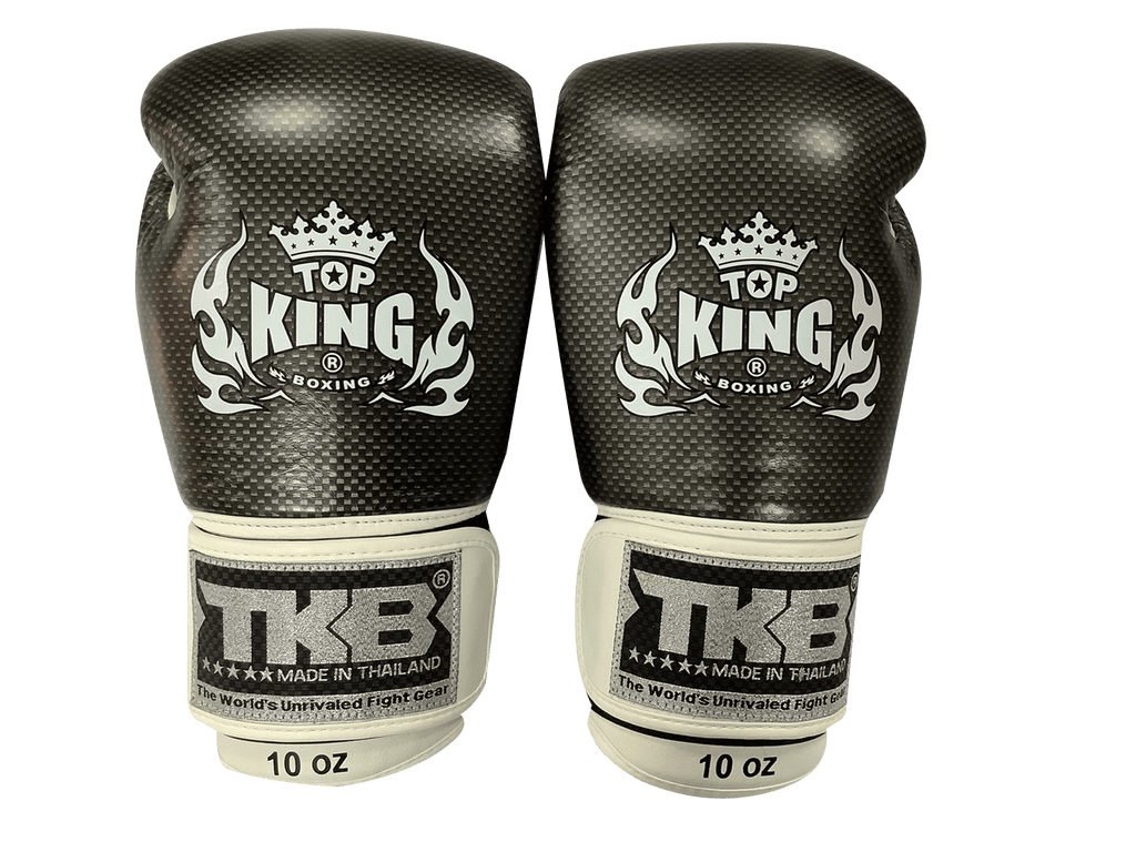 Top King Boxing Gloves Empower Creativity TKBGEM01-02 Black White - SUPER EXPORT SHOP