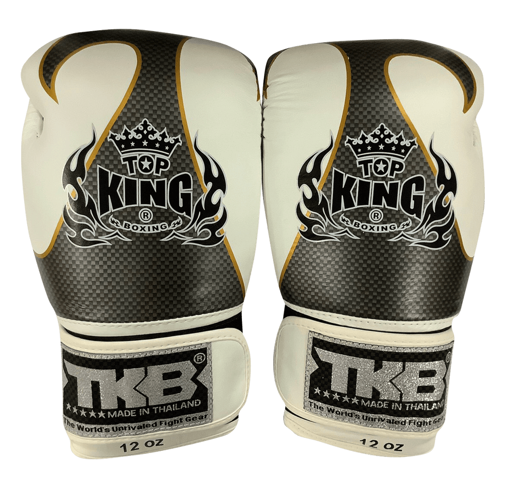 Top King Boxing Gloves Empower creativity TKBGEM01 White Silver Air - SUPER EXPORT SHOP