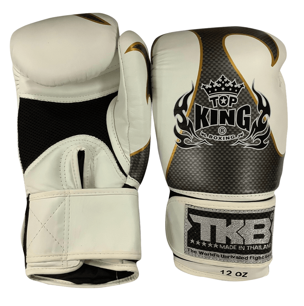 Top King Boxing Gloves Empower creativity TKBGEM01 White Silver Air - SUPER EXPORT SHOP