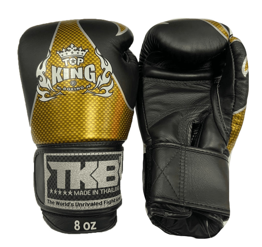 Top King Boxing Gloves "Empower" TKBGEM-01 Black(Gold)No AIR - SUPER EXPORT SHOP