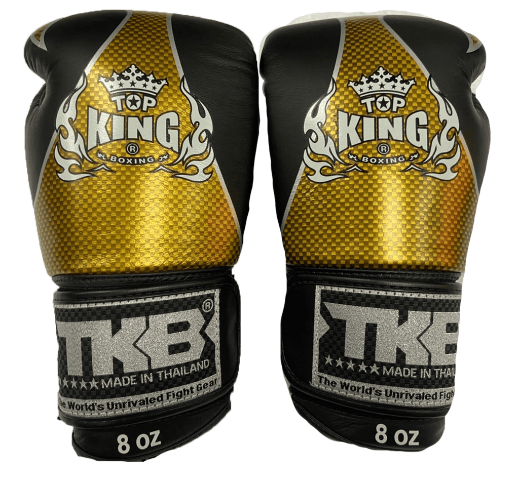 Top King Boxing Gloves "Empower" TKBGEM-01 Black(Gold)No AIR - SUPER EXPORT SHOP